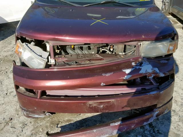 JTLKT324850185069 - 2005 TOYOTA SCION XB 紫色 照片 9