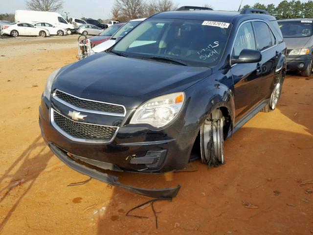 2GNALDEC0B1335604 - 2011 CHEVROLET EQUINOX LT BLACK photo 2