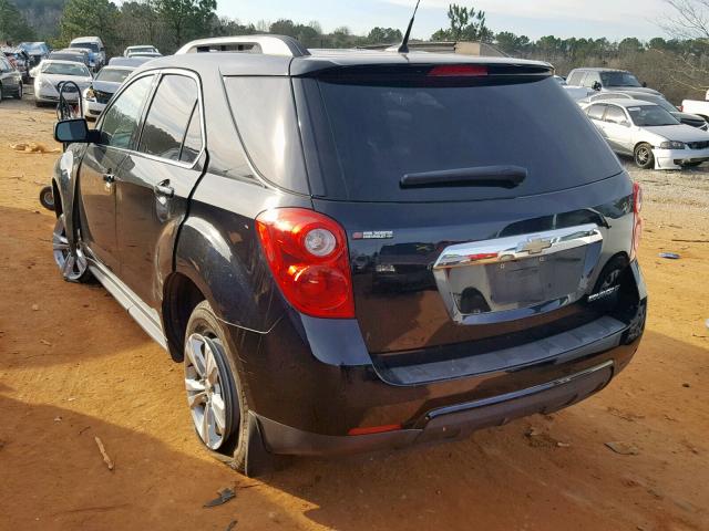 2GNALDEC0B1335604 - 2011 CHEVROLET EQUINOX LT BLACK photo 3