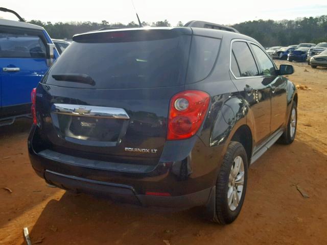 2GNALDEC0B1335604 - 2011 CHEVROLET EQUINOX LT BLACK photo 4