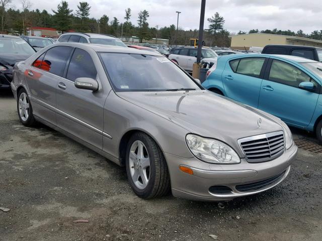 WDBNG75J35A460118 - 2005 MERCEDES-BENZ S 500 SILVER photo 1