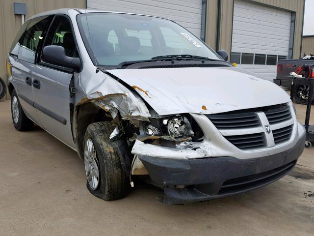 1D4GP25B76B738782 - 2006 DODGE CARAVAN SE GRAY photo 1