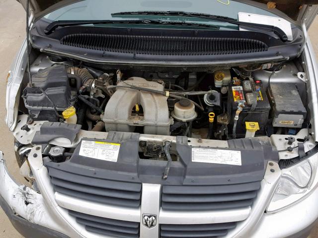 1D4GP25B76B738782 - 2006 DODGE CARAVAN SE GRAY photo 7