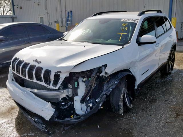 1C4PJLCX2JD553880 - 2018 JEEP CHEROKEE L WHITE photo 2