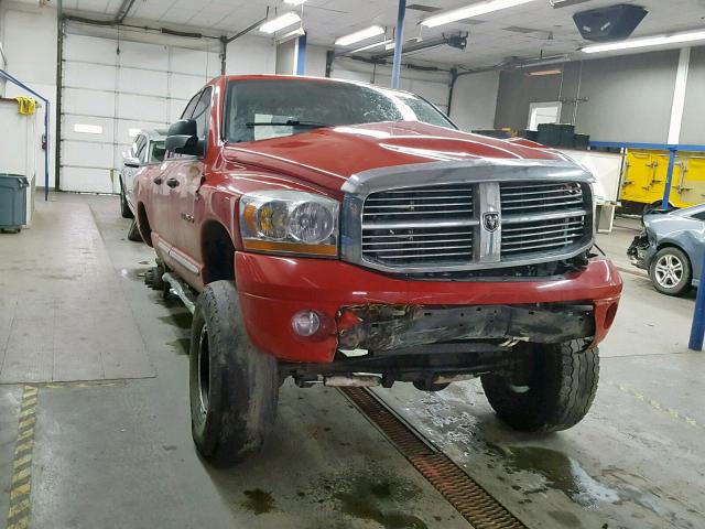 1D7KS28C96J203376 - 2006 DODGE RAM 2500 S RED photo 1