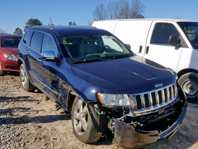 1C4RJFCT3CC246959 - 2012 JEEP GRAND CHER BLACK photo 1