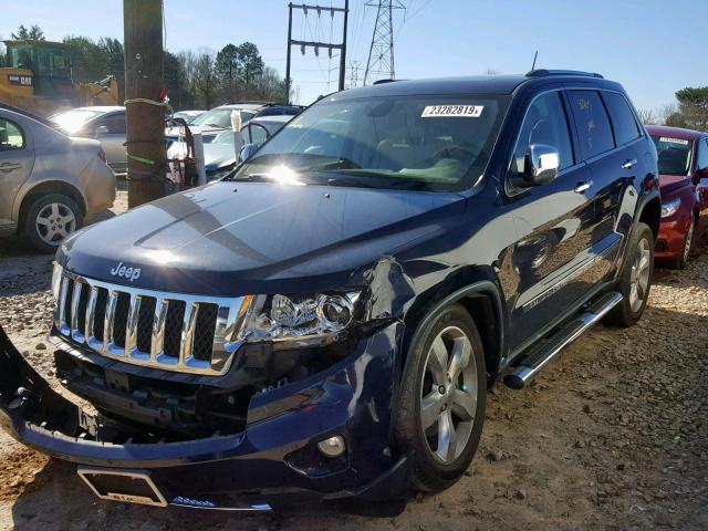 1C4RJFCT3CC246959 - 2012 JEEP GRAND CHER BLACK photo 2