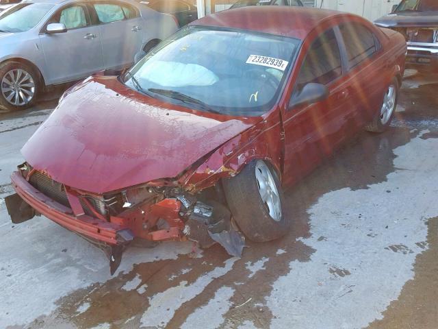 1B3EL46R14N347275 - 2004 DODGE STRATUS SX 红色 照片 2
