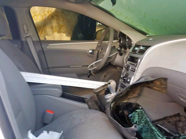 1G1ZG57B694231443 - 2009 CHEVROLET MALIBU LS WHITE photo 5