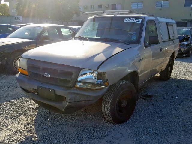 1FTYR10C8WUB88485 - 1998 FORD RANGER TAN photo 2