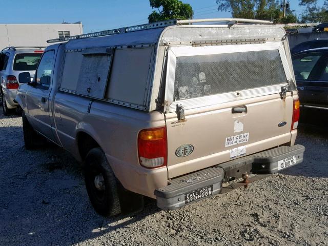 1FTYR10C8WUB88485 - 1998 FORD RANGER TAN photo 3