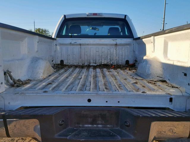 1FTMF1CW1AKE00418 - 2010 FORD F150 WHITE photo 6