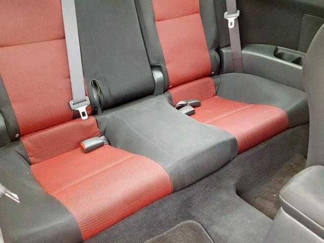 JTKDE167490300966 - 2009 TOYOTA SCION TC BLACK photo 6