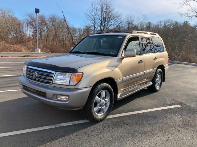 JTEHT05J552077272 - 2005 TOYOTA LAND CRUIS BEIGE photo 1