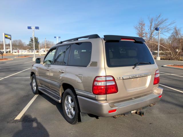 JTEHT05J552077272 - 2005 TOYOTA LAND CRUIS BEIGE photo 4