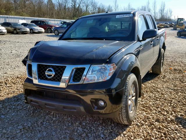 1N6AD0ERXEN758581 - 2014 NISSAN FRONTIER S BLACK photo 2