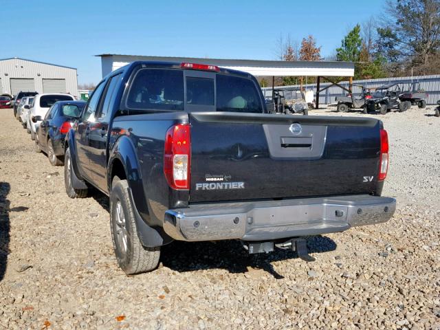 1N6AD0ERXEN758581 - 2014 NISSAN FRONTIER S BLACK photo 3