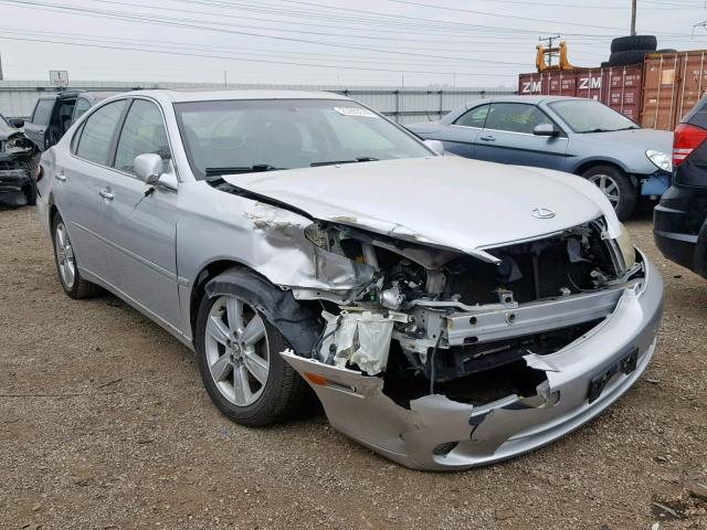 JTHBA30G855057088 - 2005 LEXUS ES 330 SILVER photo 1