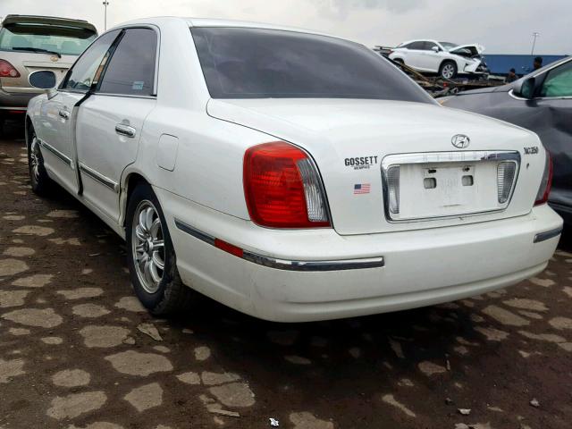 KMHFU45E35A383343 - 2005 HYUNDAI XG 350 WHITE photo 3