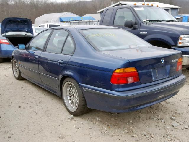 WBADN5348YGC95964 - 2000 BMW 540 I BLUE photo 3