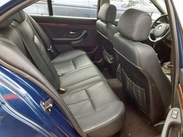WBADN5348YGC95964 - 2000 BMW 540 I BLUE photo 6