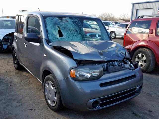 JN8AZ2KRXAT171215 - 2010 NISSAN CUBE BASE GRAY photo 1