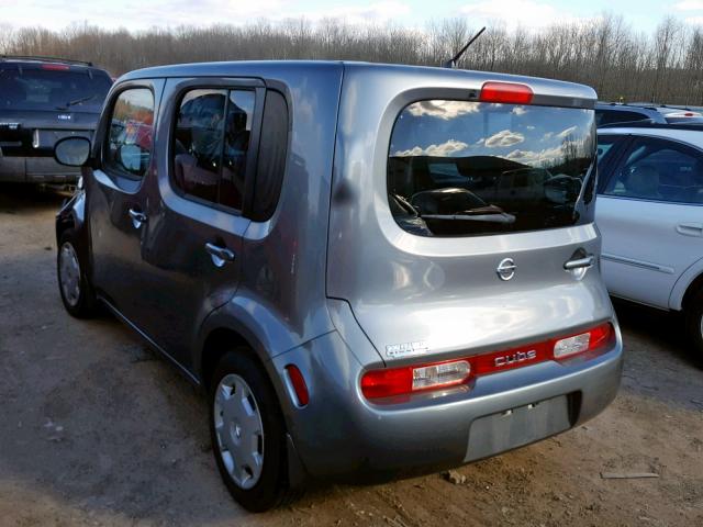 JN8AZ2KRXAT171215 - 2010 NISSAN CUBE BASE GRAY photo 3