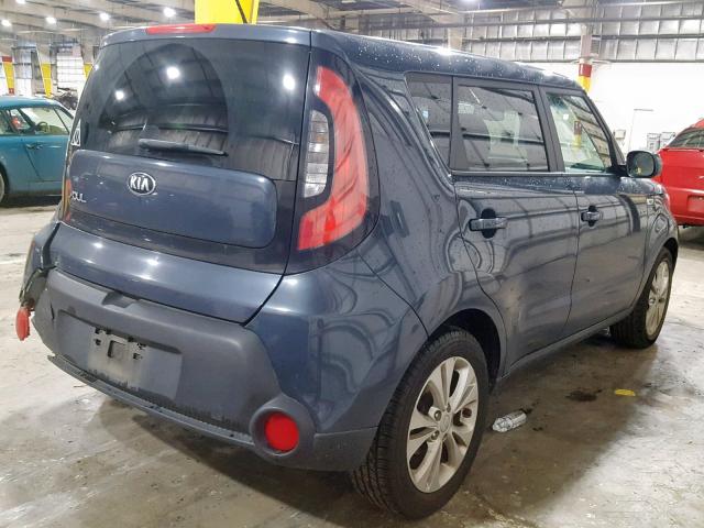 KNDJP3A57F7180363 - 2015 KIA SOUL + BLUE photo 4