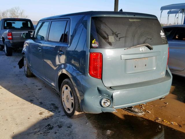 JTLKE50E891088567 - 2009 TOYOTA SCION XB 蓝色 照片 3