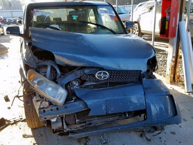 JTLKE50E891088567 - 2009 TOYOTA SCION XB 蓝色 照片 9