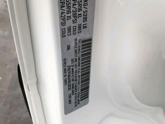 ZFBERFAB4H6E60310 - 2017 RAM PROMASTER 白色 照片 10