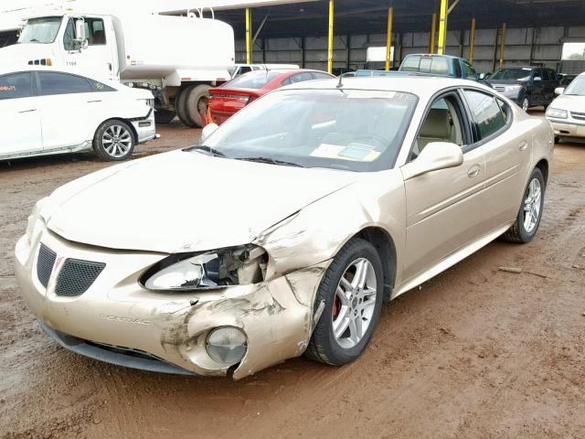 2G2WR524451267414 - 2005 PONTIAC GRAND PRIX GOLD photo 2