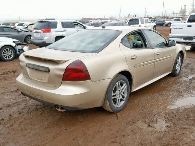 2G2WR524451267414 - 2005 PONTIAC GRAND PRIX GOLD photo 4