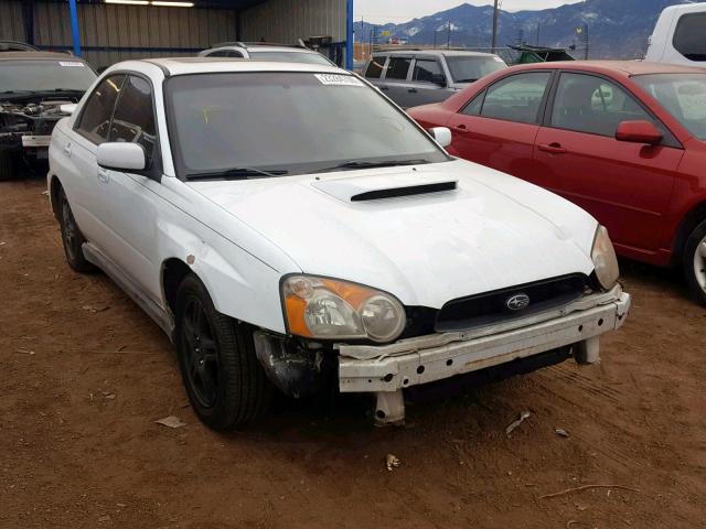 JF1GD29694H500225 - 2004 SUBARU IMPREZA WR WHITE photo 1