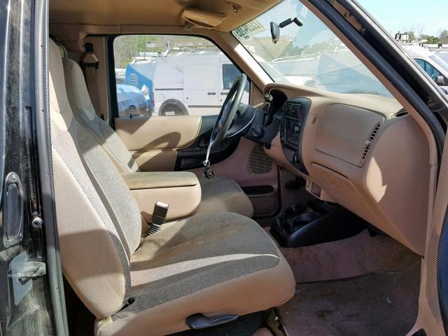 1FTYR14U91TA70205 - 2001 FORD RANGER SUP Қара фото 5