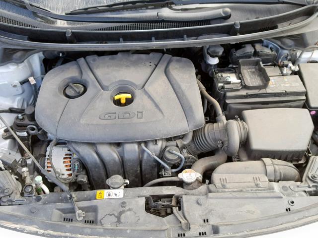 KMHD35LH8HU377053 - 2017 HYUNDAI ELANTRA GT SILVER photo 7