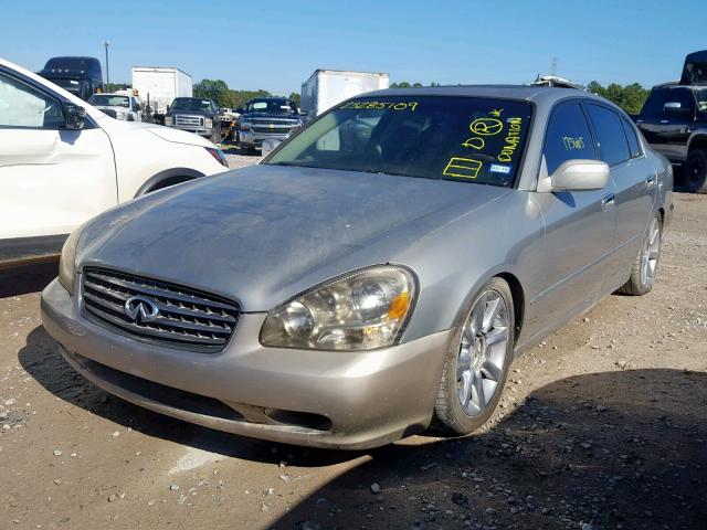 JNKBF01A92M005254 - 2002 INFINITI Q45 SILVER photo 2