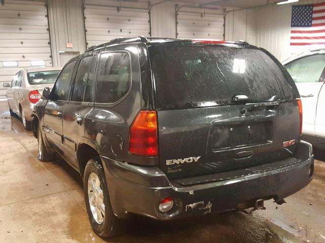 1GKDT13SX42444240 - 2004 GMC ENVOY CHARCOAL photo 3