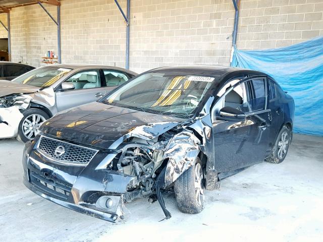 3N1AB6AP4CL697874 - 2012 NISSAN SENTRA 2.0 BLACK photo 2