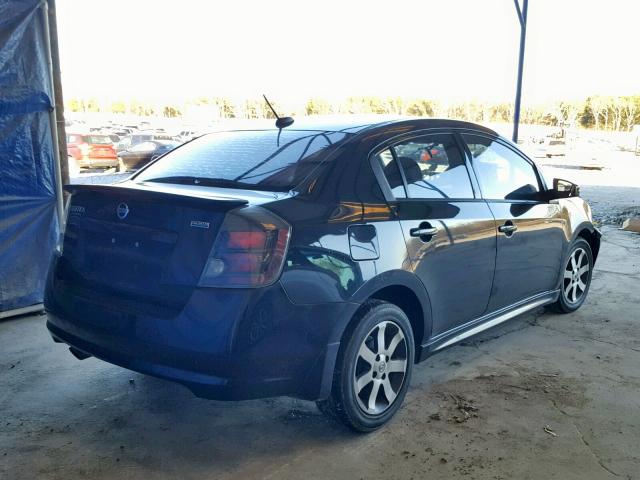 3N1AB6AP4CL697874 - 2012 NISSAN SENTRA 2.0 BLACK photo 4