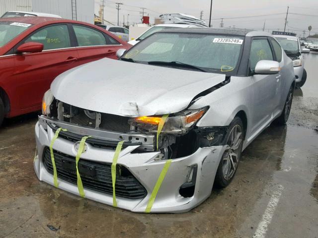 JTKJF5C73E3073371 - 2014 TOYOTA SCION TC 银色 照片 2