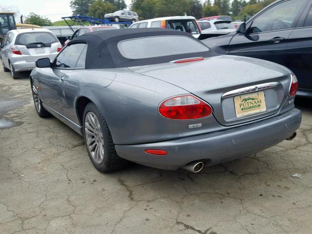 SAJDA42C152A41184 - 2005 JAGUAR XK8 GRAY photo 3