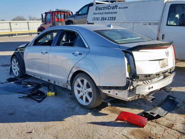 1G6AA5RX5D0148796 - 2013 CADILLAC ATS SILVER photo 3