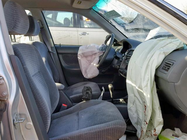 2HGEJ661XYH571655 - 2000 HONDA CIVIC BASE 银色 照片 5