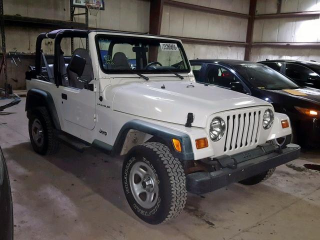 1J4FY29P3VP547982 - 1997 JEEP WRANGLER /, WHITE - price history, history of  past auctions. Prices and Bids history of Salvage and used Vehicles.