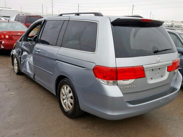 5FNRL38478B104327 - 2008 HONDA ODYSSEY EX GRAY photo 3