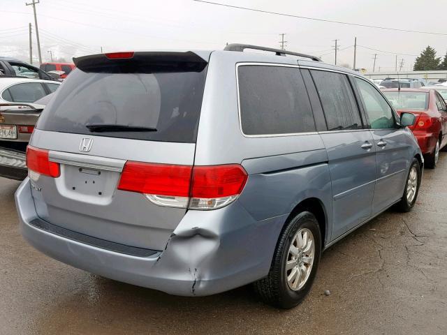 5FNRL38478B104327 - 2008 HONDA ODYSSEY EX GRAY photo 4