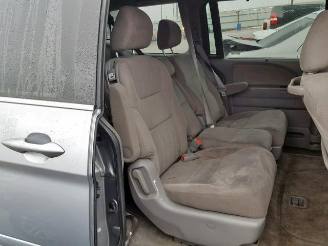 5FNRL38478B104327 - 2008 HONDA ODYSSEY EX GRAY photo 6