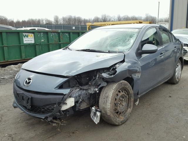 JM1BL1UG2C1536671 - 2012 MAZDA 3 I BLUE photo 2