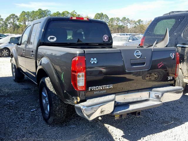 1N6AD07U19C426502 - 2009 NISSAN FRONTIER C BLACK photo 3